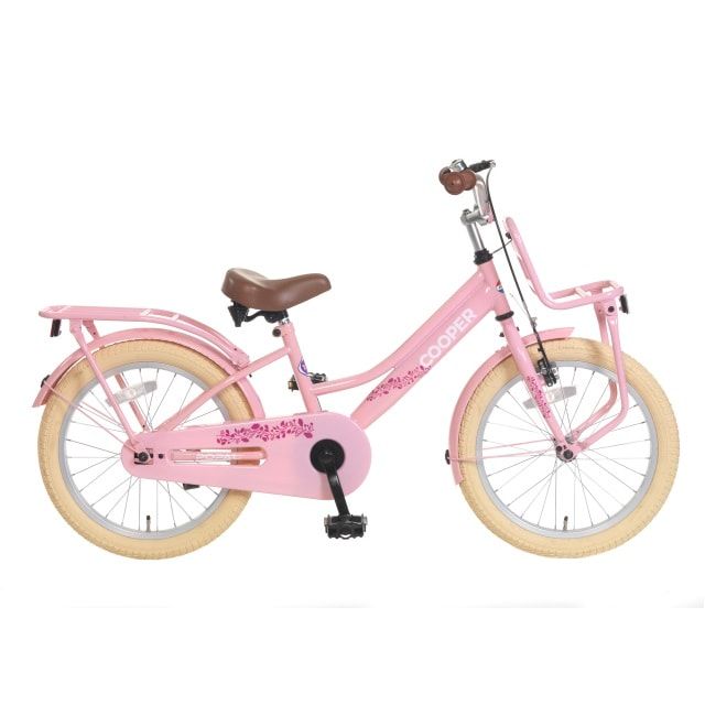 Popal Cooper 18 inch Meisjesfiets Roze